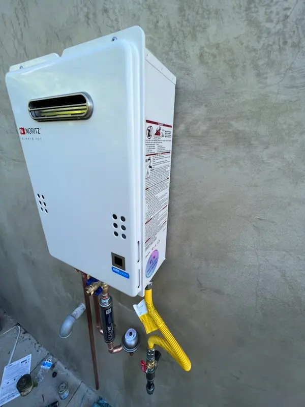 Tankless water heater installation for Merchantville homes