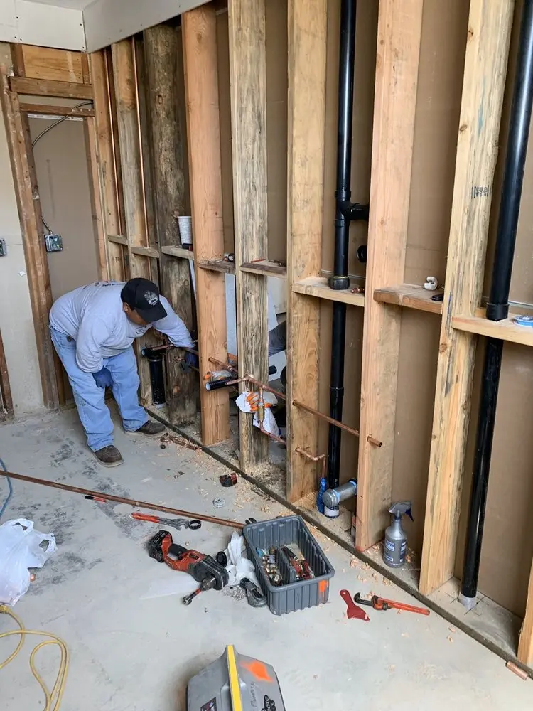 Commercial rough-in plumbing for Trenchless Sewer Repair in Merchantville